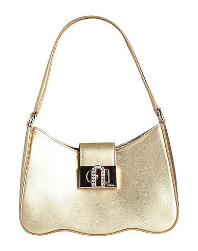 FURLA Handbag Gold Calfskin
