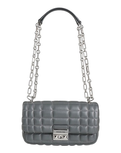 MICHAEL MICHAEL KORS Schultertasche Grau 100% Hirschleder