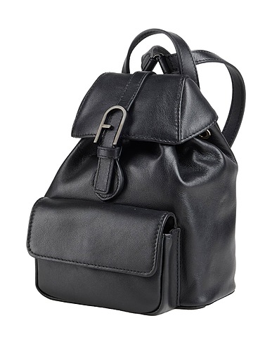 FURLA Backpacks Black Leather