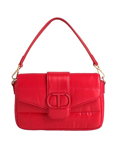 TWINSET Handbag Red 100% Polyester