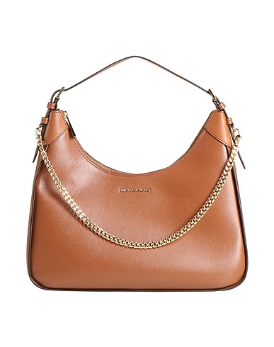 MICHAEL MICHAEL KORS Τσάντα χειρός Καφέ 100% Δέρμα βοοειδών