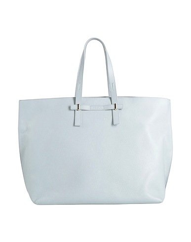 FURLA Handtasche Hellgrau Leder