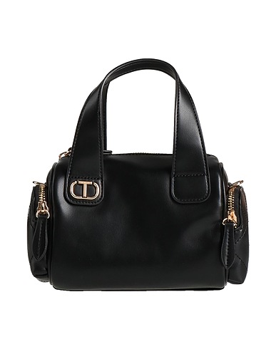 TWINSET Handbag Black 100% Polyurethane