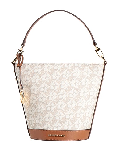 MICHAEL MICHAEL KORS Handbag Off white 90% PVC - Polyvinyl chloride, 10% Polyester
