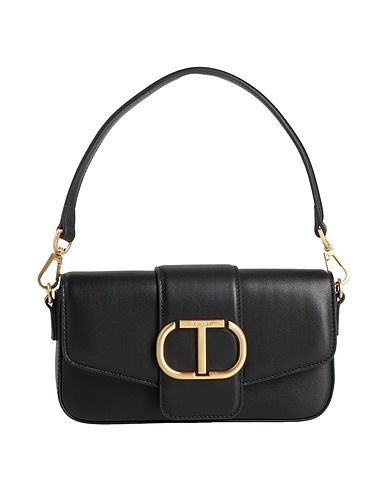 TWINSET Handbag Black Cow leather