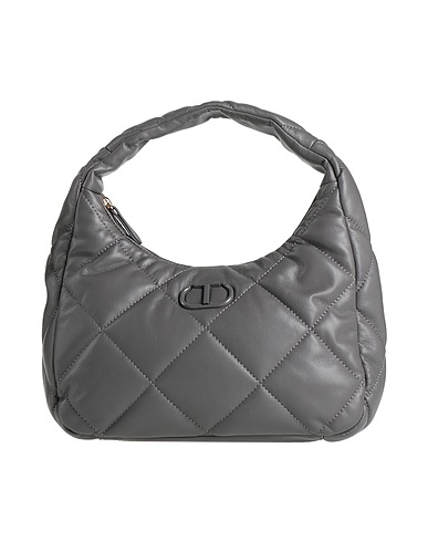 TWINSET Handbag Grey 100% Polyurethane