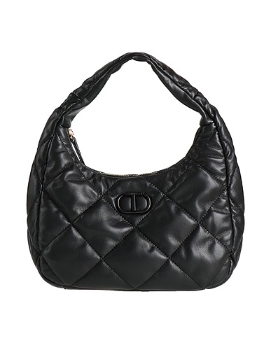 TWINSET Borsa a mano Nero 100% Poliuretano
