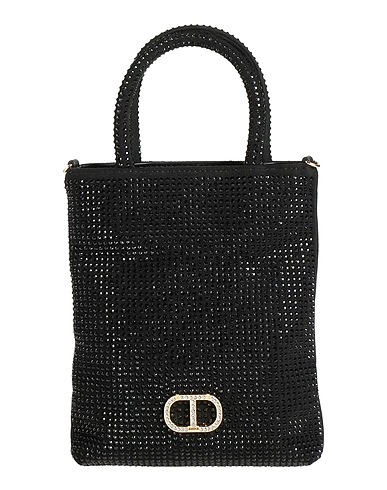 TWINSET Handbag Black 100% Polyester