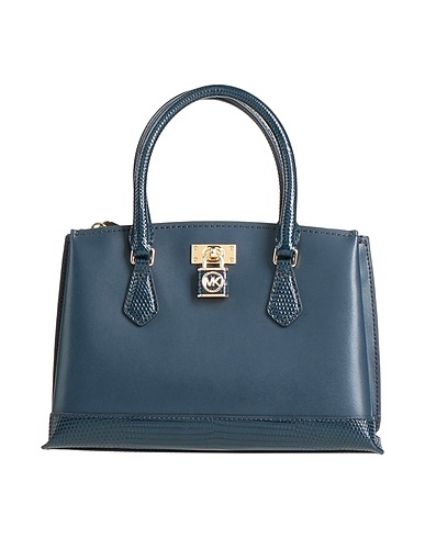 MICHAEL MICHAEL KORS Handtasche Marineblau 100% Rindsleder