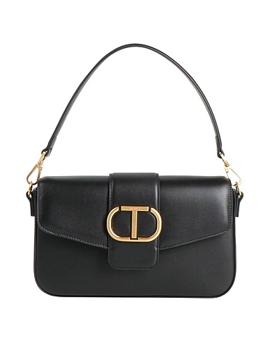 TWINSET Borsa a mano Nero 100% Pelle di bovino