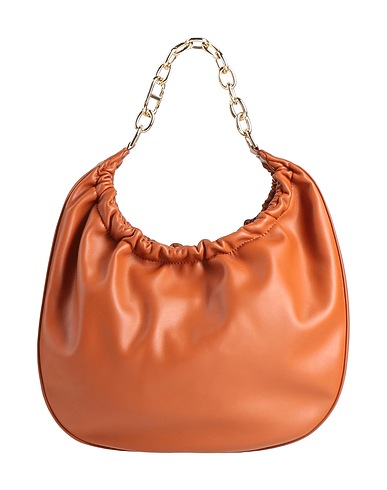 TWINSET Handbag Tan 100% Polyurethane