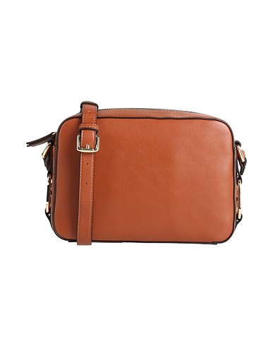 TWINSET Cross-body bags Brown 100% Polyurethane