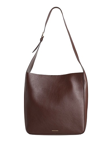 MANSUR GAVRIEL Borsa a spalla Cioccolato 100% Pelle di bovino