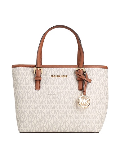 MICHAEL MICHAEL KORS Handbag Off white 100% PVC - Polyvinyl chloride