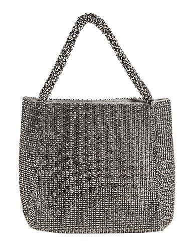 MAX&Co. Handbag BEADSBAG
 Silver Polyester, Glass