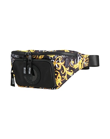 VERSACE JEANS COUTURE Belt Bags Black 100% Polyester