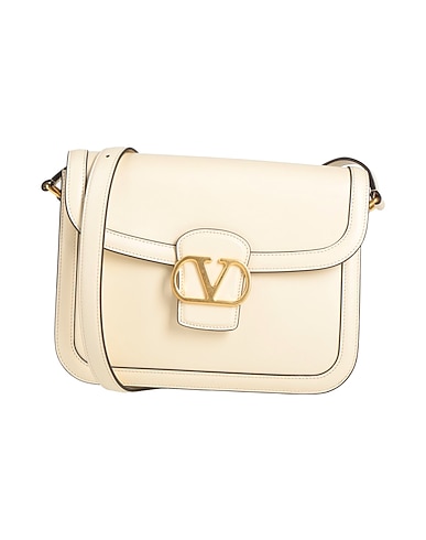 VALENTINO GARAVANI Across-body bag Ivory Leather