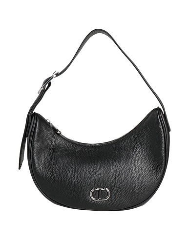 TWINSET Handbag Black 100% Cow leather