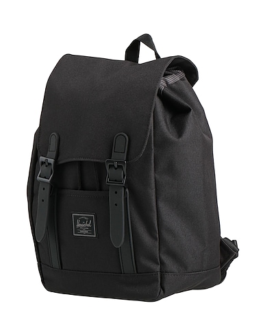 HERSCHEL SUPPLY CO. Rucksacks Black 100% Recycled PET, Polyurethane