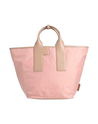 FURLA Handbag Antique rose 70% Recycled polyamide, 30% Leather