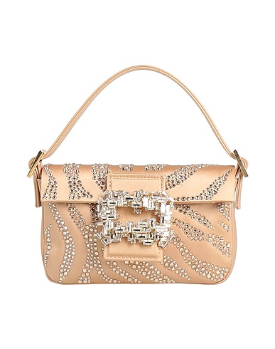 GEDEBE Handbag Beige Textile fibres