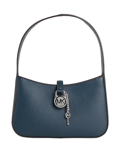 MICHAEL MICHAEL KORS Handbag Navy blue Leather