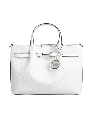 MICHAEL MICHAEL KORS Handbag White 74% PVC - Polyvinyl chloride, 19% Polyester, 7% Polyurethane