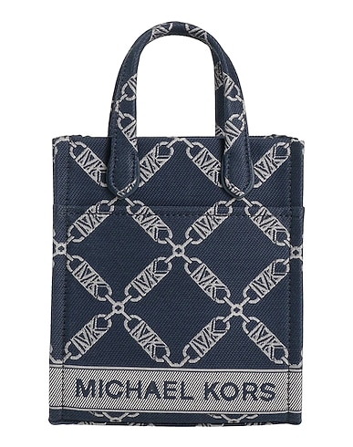 MICHAEL MICHAEL KORS Handbag Navy blue Textile fibres