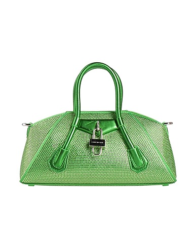 GIVENCHY Handbag Green Textile fibers