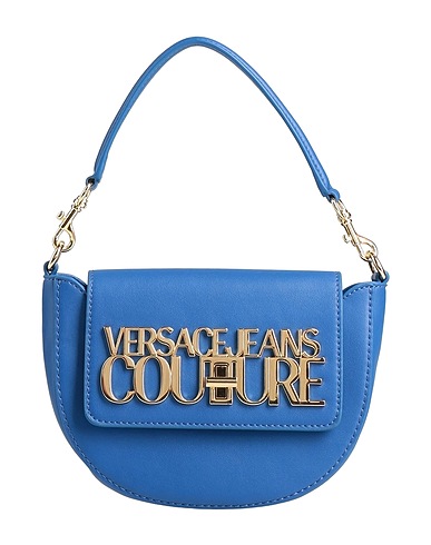 VERSACE JEANS COUTURE Handtasche Königsblau 100% Polyester