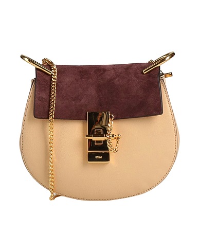 CHLOÉ Cross-body bags Sand 100% Goat skin