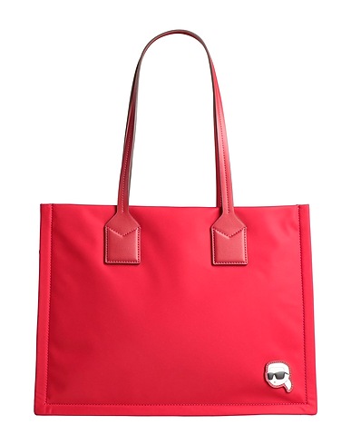 KARL LAGERFELD Schultertasche Rot 85% Recyceltes Polyamid, 15% Polyurethan