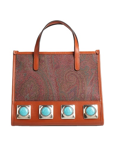ETRO Handtasche Braun 76% Baumwolle, 24% Polyester, PVC - Polyvinylchlorid