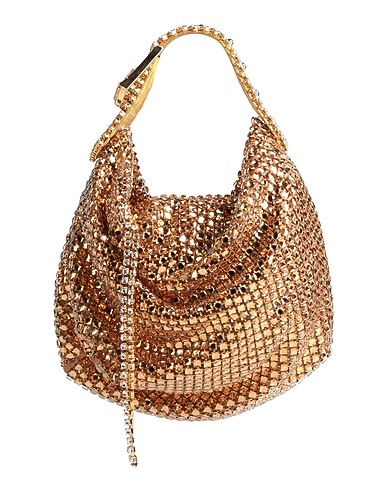 GEDEBE Handbag Camel Textile fibres