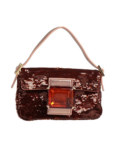 GEDEBE Handbag Leather, Textile fibres