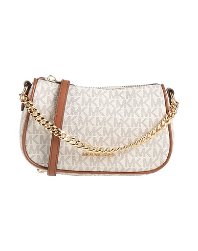 MICHAEL MICHAEL KORS Handbag Ivory 89% PVC - Polyvinyl chloride, 10% Polyester, 1% Polyurethane