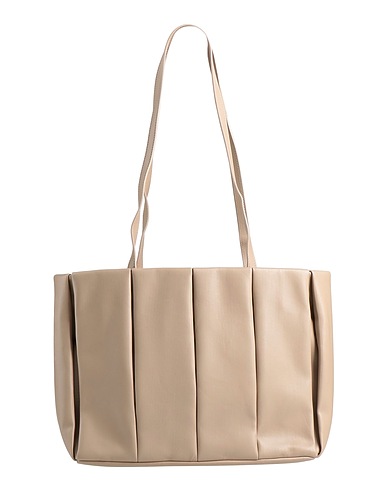 THEMOIRÈ Shoulder bag Taupe Textile fibres