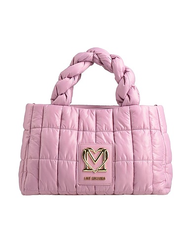 LOVE MOSCHINO Handbag Lilac Nylon, Polyurethane