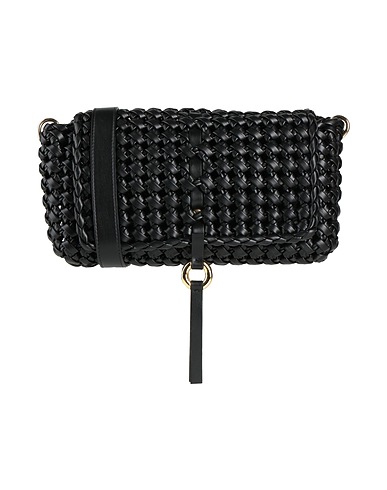 THEMOIRÈ Across-body bag Black Textile fibres