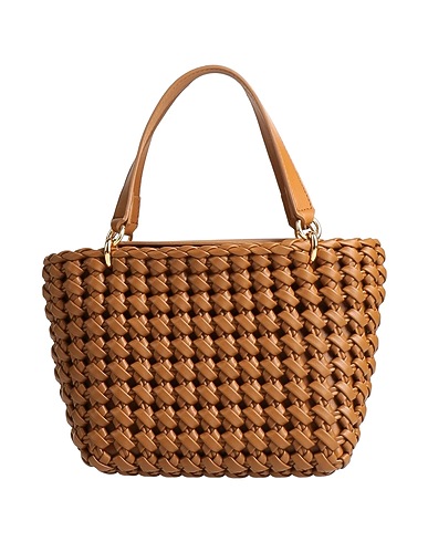 THEMOIRÈ Handbag Brown Textile fibres