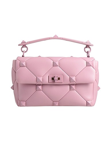 VALENTINO GARAVANI Handtasche Lila Leder