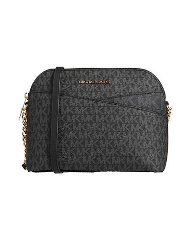 MICHAEL MICHAEL KORS Across-body bag Black Textile fibres