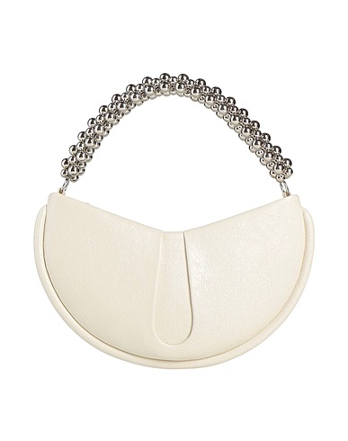 THEMOIRÈ Handbag Ivory Textile fibres