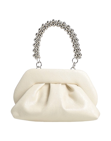 THEMOIRÈ Handbag Ivory Textile fibers