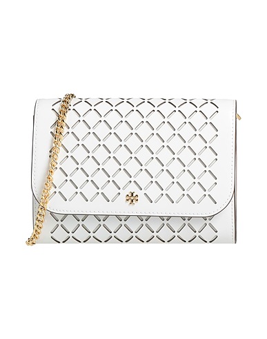 TORY BURCH Across-body bag White Textile fibres