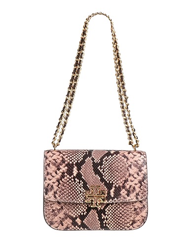 TORY BURCH Shoulder bag Taupe Leather