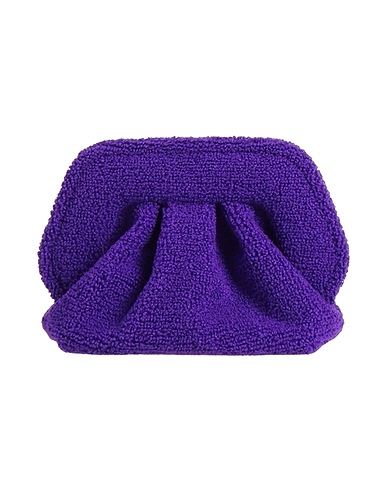 THEMOIRÈ Τσάντα χειρός Μωβ Ίνες υφασμάτων