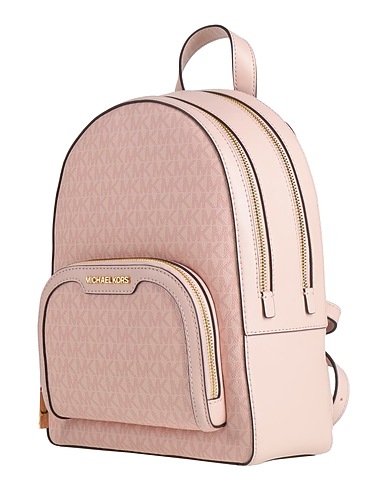 MICHAEL MICHAEL KORS Backpacks Light pink Textile fibers
