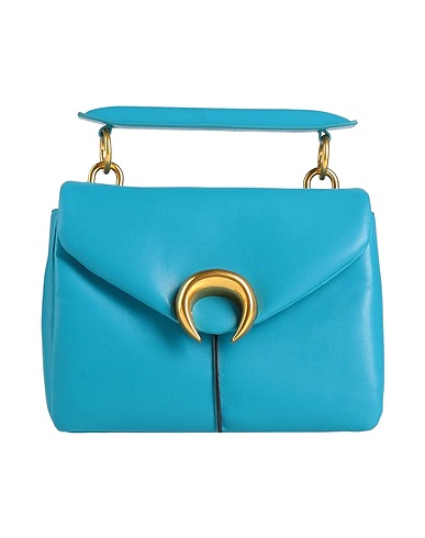LA CARRIE Handtasche Azurblau Leder