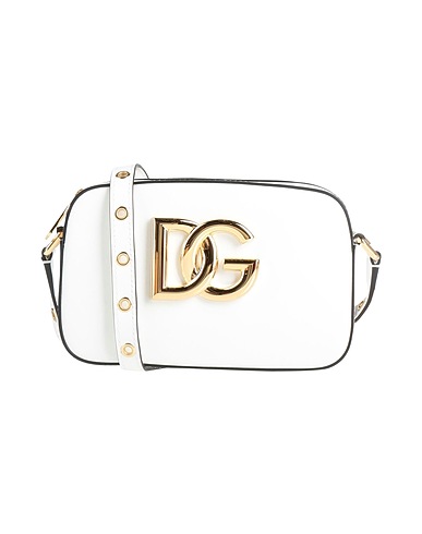 DOLCE&GABBANA Across-body bag White 100% Calfskin